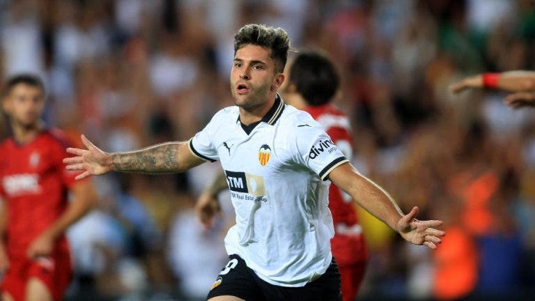 Hugo Duro ha tirado abajo la puerta del Valencia CF