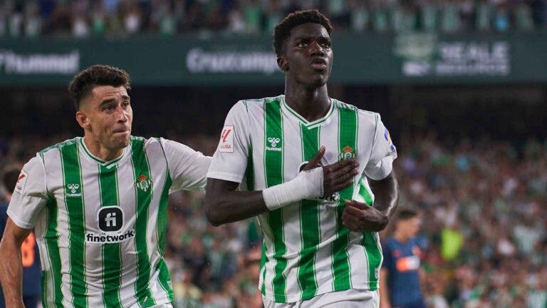 Assane Diao explota en el Betis