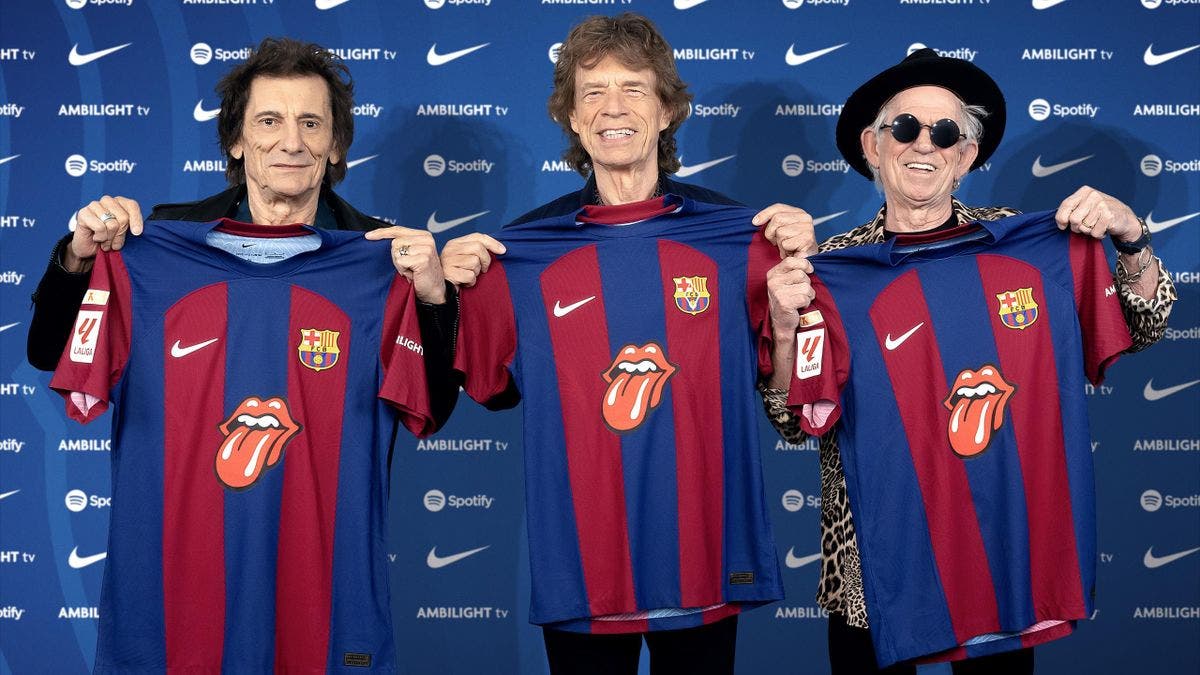 El Barça y los Rolling Stones acuerdan una colaboración histórica