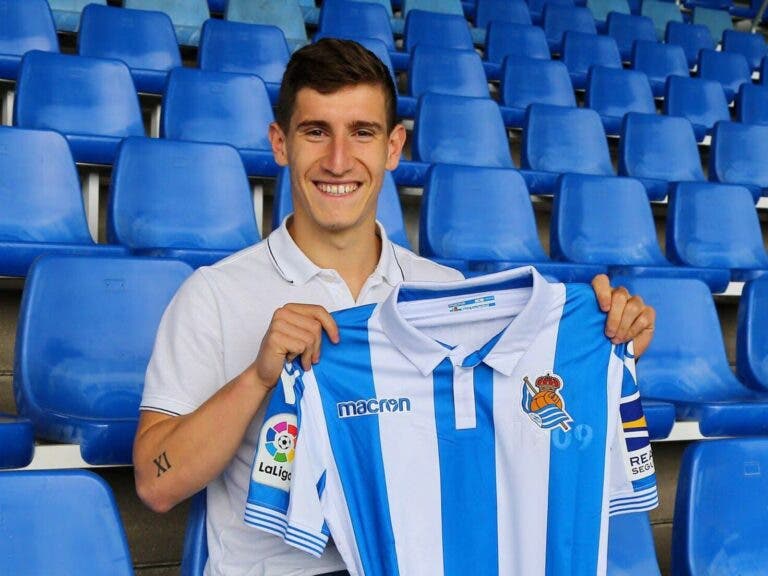 Aihen Muñoz aún no ha renovado con la Real Sociedad