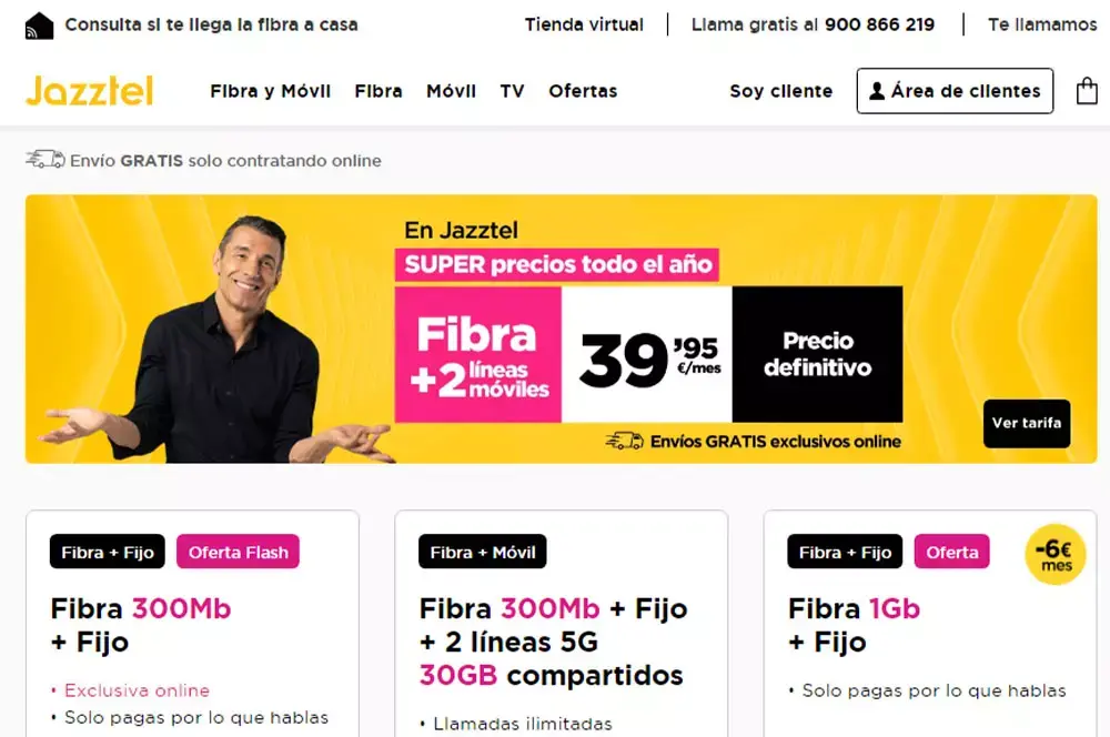 Jazztel Black Friday