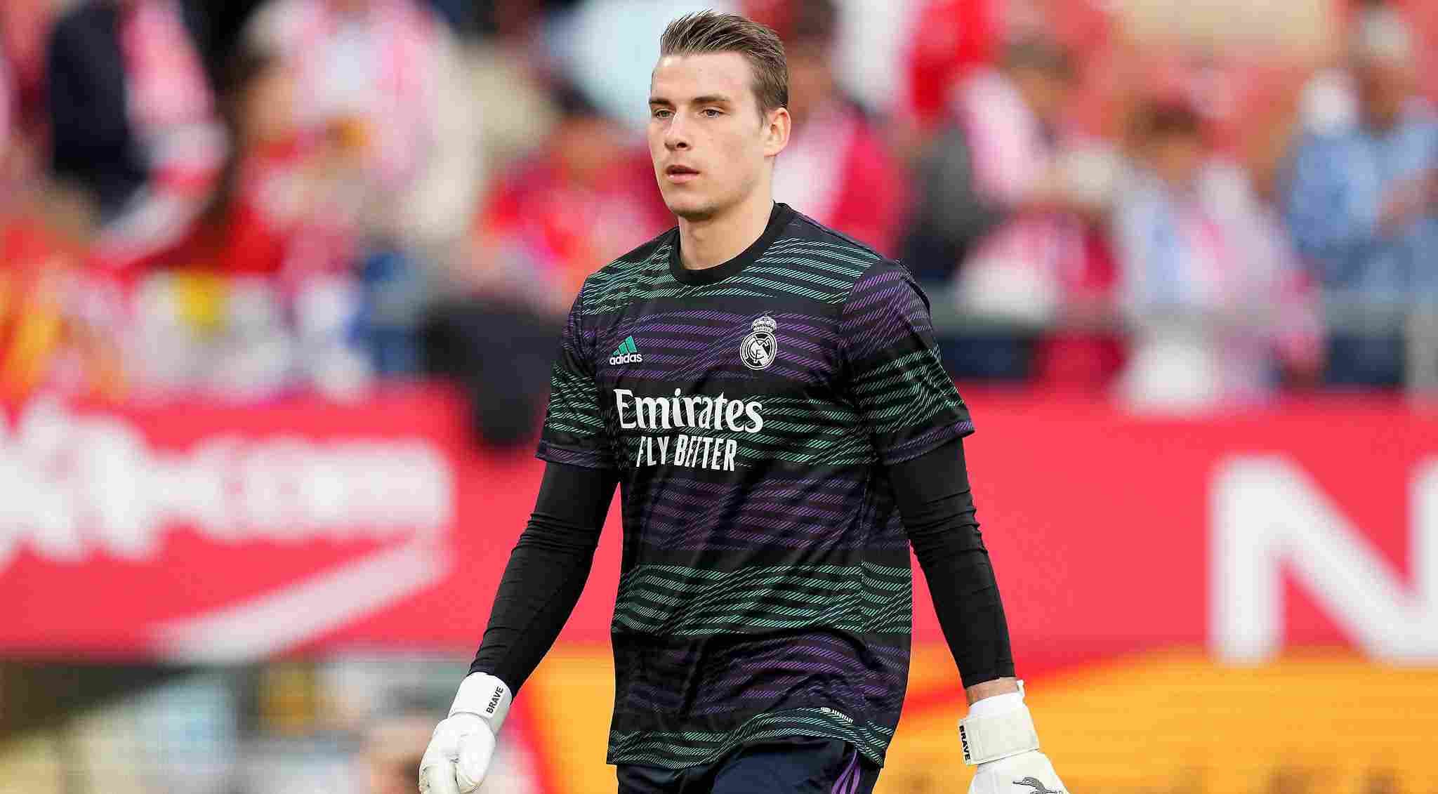 Lunin tiene decidido salir del Real Madrid