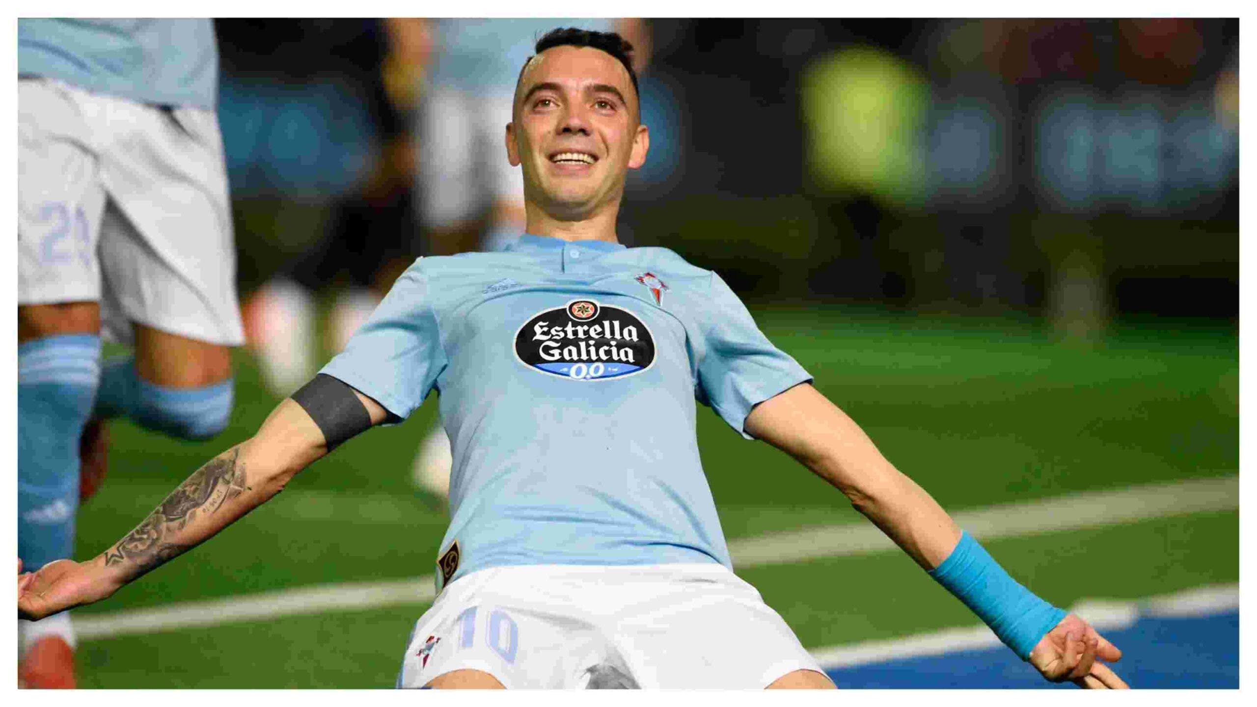 Iago Aspas baja el nivel en el Celta