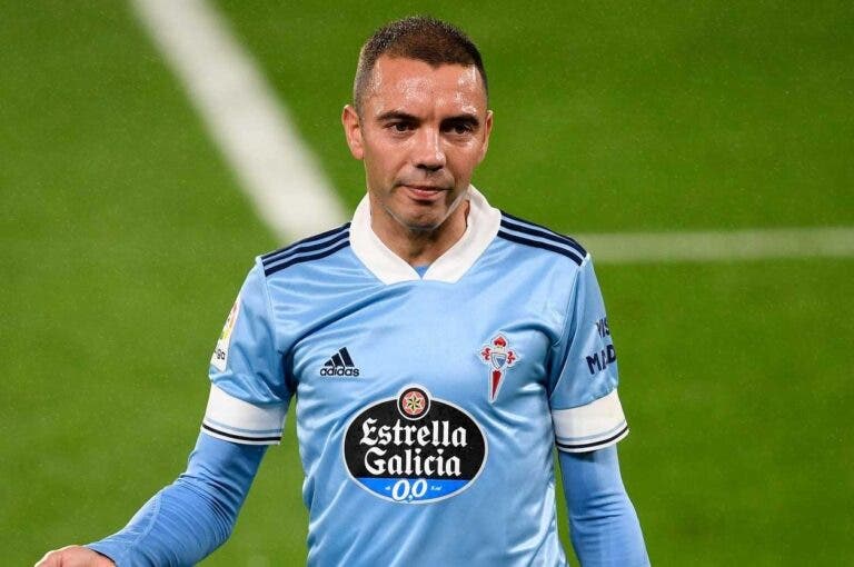 Iago Aspas baja el nivel en el Celta