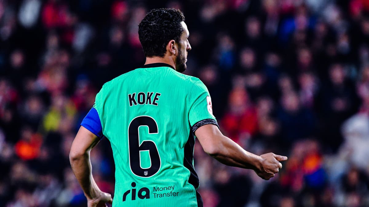 Koke aún no renueva su contrato con el Atlético