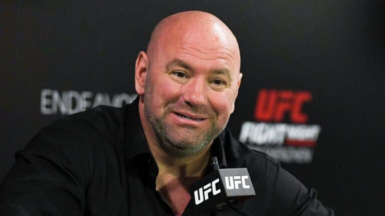 Dana White Ilia Topuria