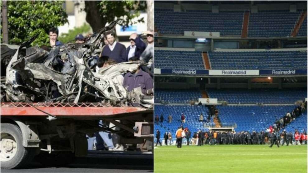 Santiago Bernabéu atentado