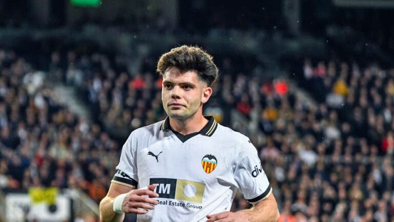 Fran Pérez jugador del Valencia CF