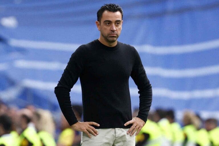 Xavi entrenamiento