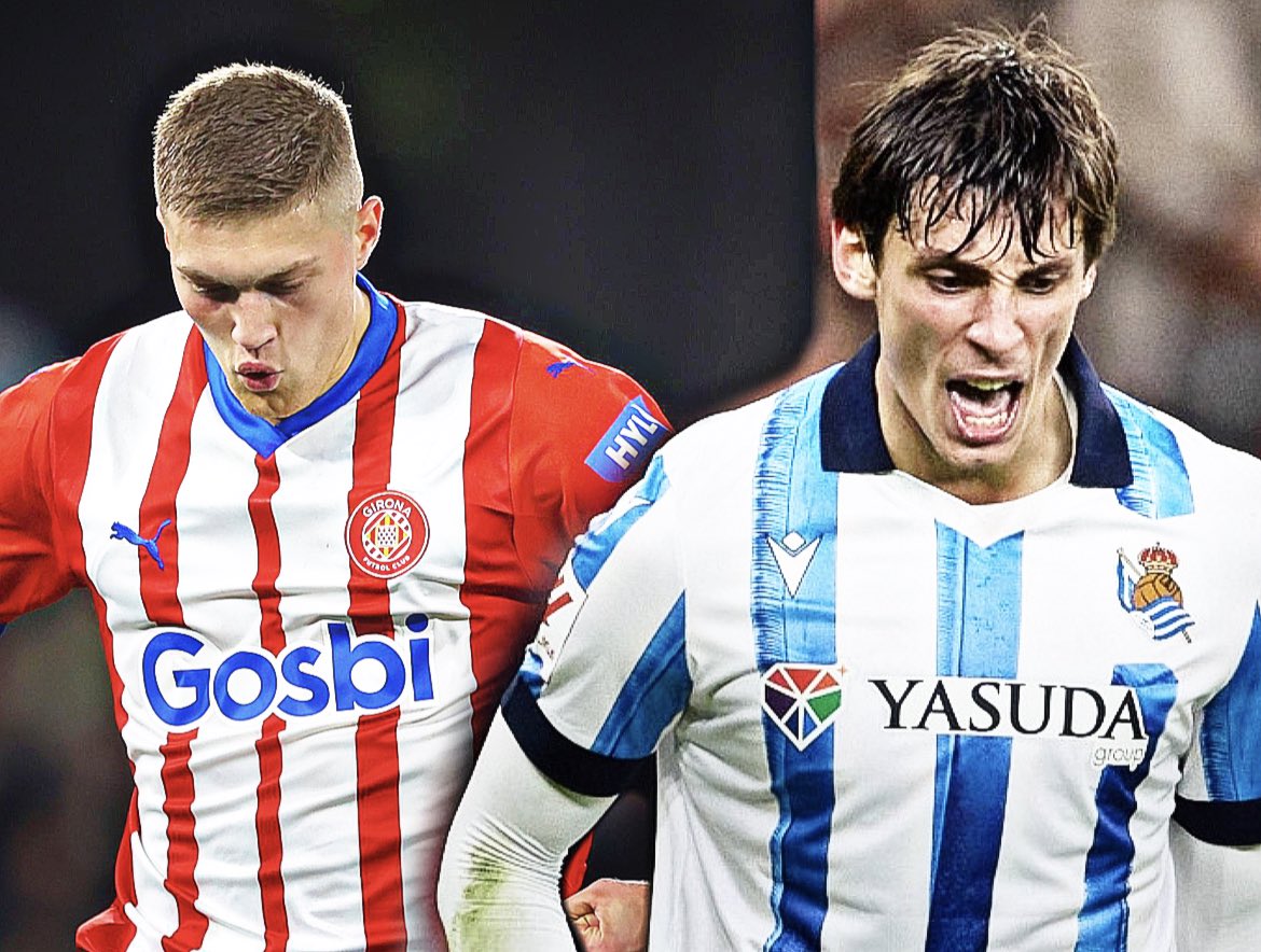 Robin Le Normand y Artem Dovbyk