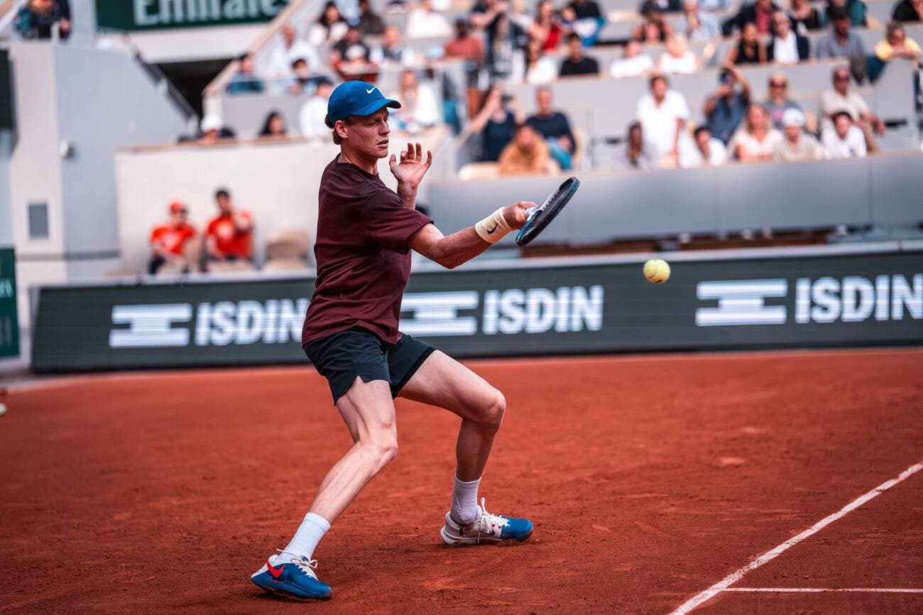 Jannik Sinner Davidovich Roland Garros
