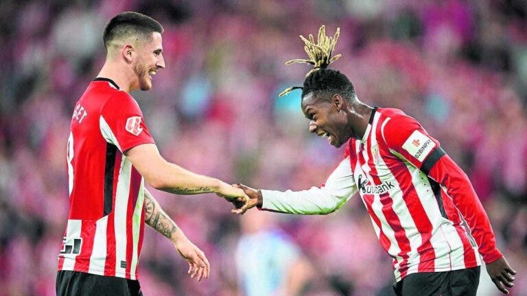 Sancet Nico Williams Manchester United