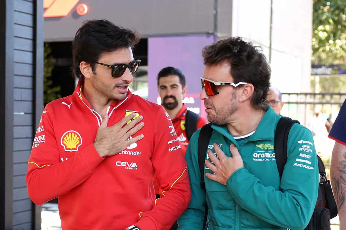 Fernando Alonso y Carlos Sainz