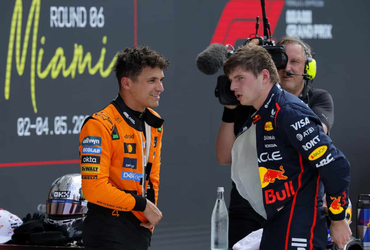 Verstappen y Norris