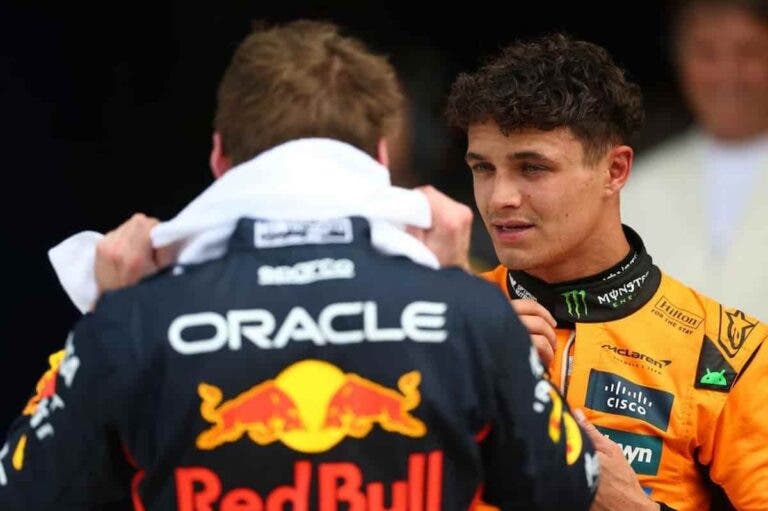 Verstappen y Norris