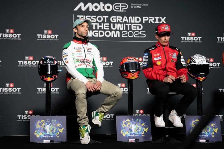 Marc Márquez y Johann Zarco