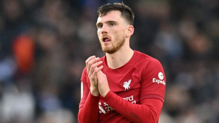 Andrew Robertson Liverpool Atlético