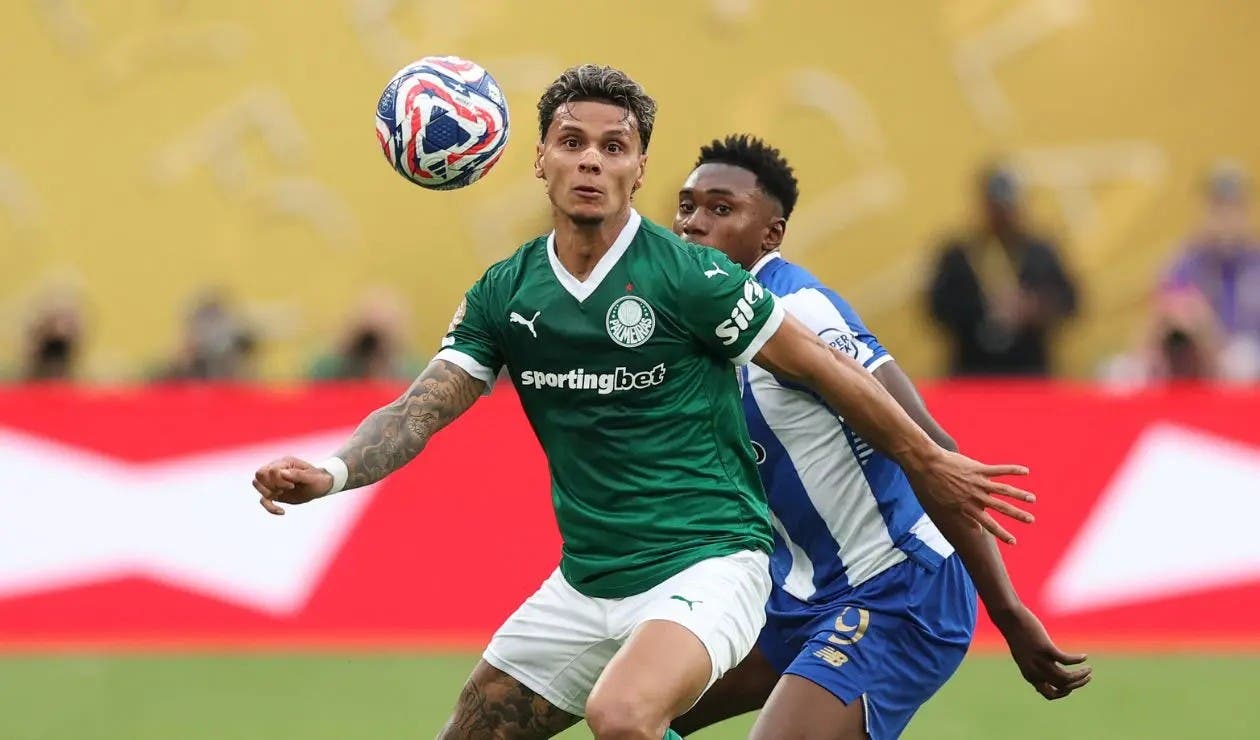 Richard Ríos Palmeiras Atlético de Madrid