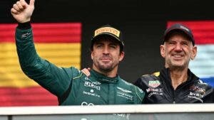 Newey y Fernando Alonso