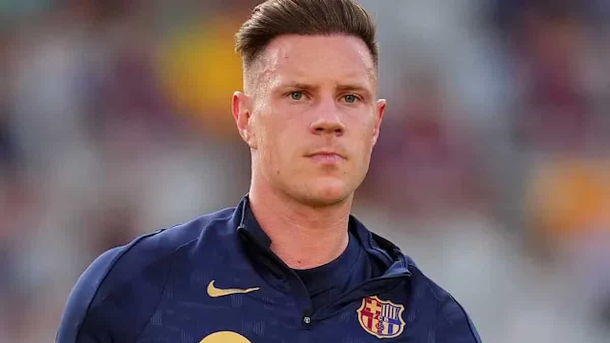 Marc André Ter Stegen durante un partido del FC Barcelona