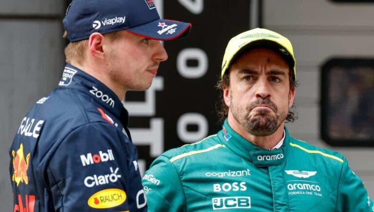 Alonso y Verstappen