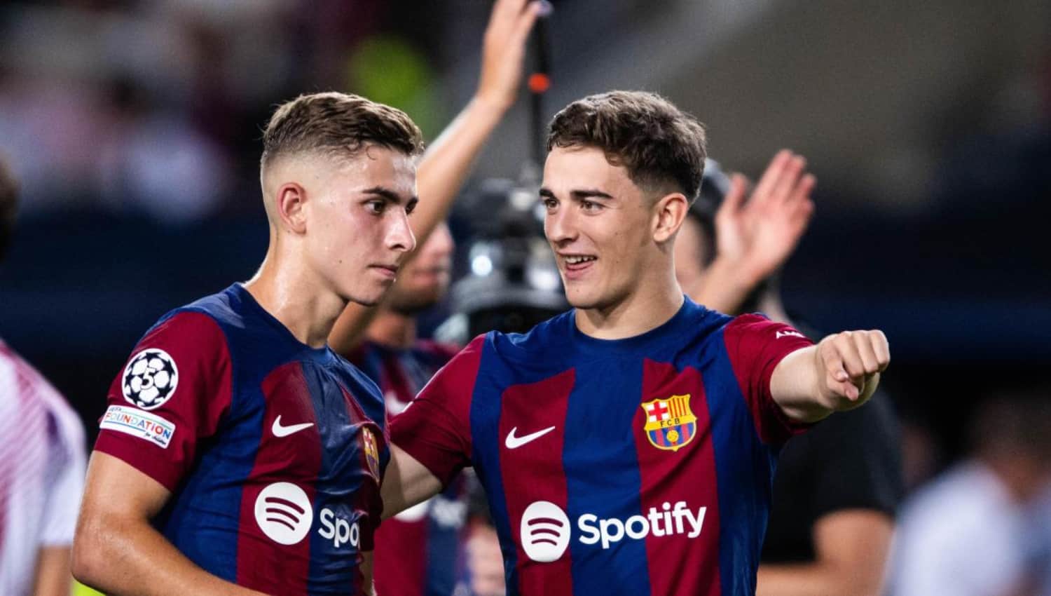 Fermín y Gavi