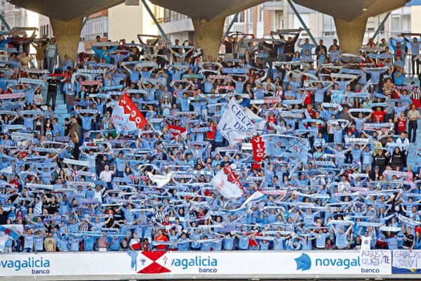 Afición de Celta