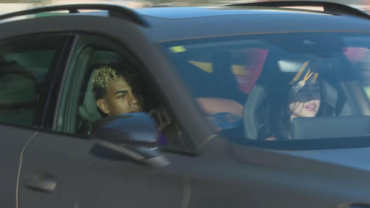 Lamine Yamal y Nicki Nicole