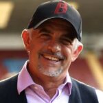 Alan Pace, presidente del RCD Espanyol, durante su llegada a Barcelona para el mercado de fichajes.