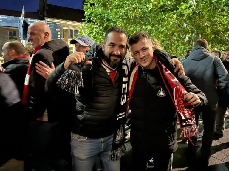 Fanáticos de Newcastle y Athletic