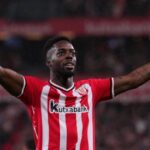 Iñaki Williams en carrera durante un partido oficial, representando la potencia física de Lezama.