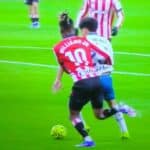 Omar El Hilali borró por completo del partido a Nico Williams en el triunfo del Espanyol en San Mamés