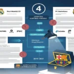 Infografía detallada de la solicitud judicial del Real Madrid para acceder a las auditorías forensic de KPMG, PWC, Deloitte y Kroll sobre las cuentas del FC Barcelona