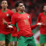 Brahim celebra otro gol con Marruecos en la Copa África mientras su continuidad en Madrid empieza a complicarse