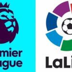 Comparativa de ingresos por derechos de televisión entre la Premier League y LaLiga española