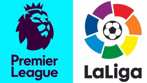 Comparativa de ingresos por derechos de televisión entre la Premier League y LaLiga española