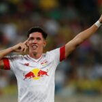 Thiago Borbas, nuevo fichaje del Real Oviedo, en las instalaciones de El Requexón.