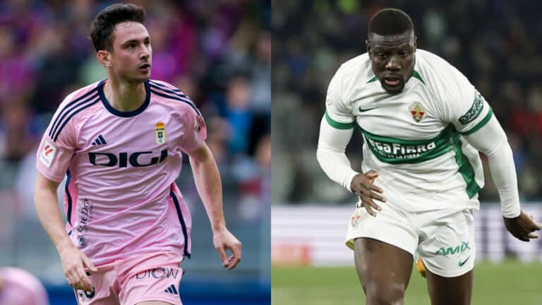 Borja Sánchez y Bambo Diaby, posibles refuerzos del Albacete Balompié en el mercado de invierno