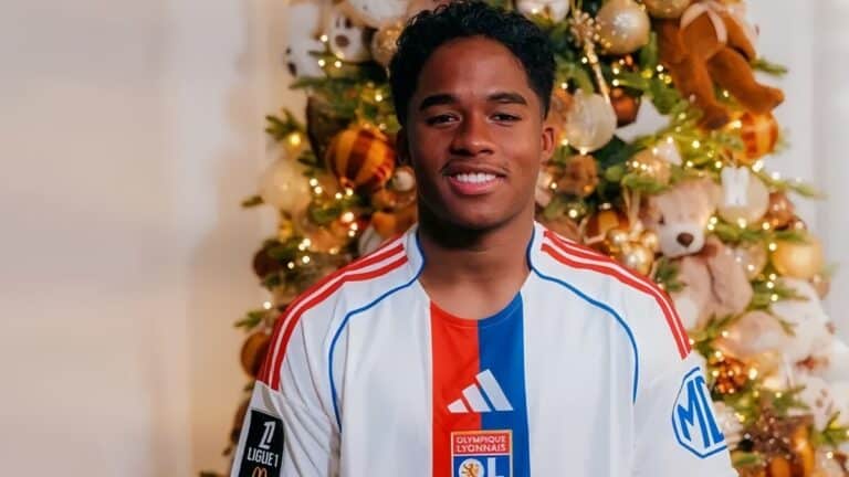 Endrick fue presentado oficialmente como refuerzo del Lyon. Jugará en la Ligue 1 hasta el final de la temporada.