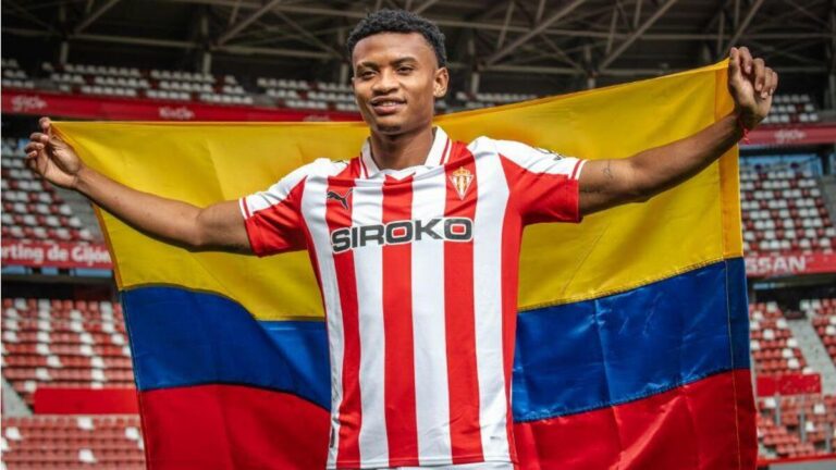 El colombiano Cortés fue presentado como figura en el Sporting, pero no logró asentarse y es uno de los candidatos a salir.