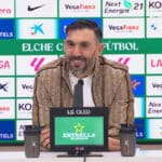 Eder Sarabia, expresó en conferencia de prensa pos victoria ante el Rayo su felicidad por dirigir al Elche