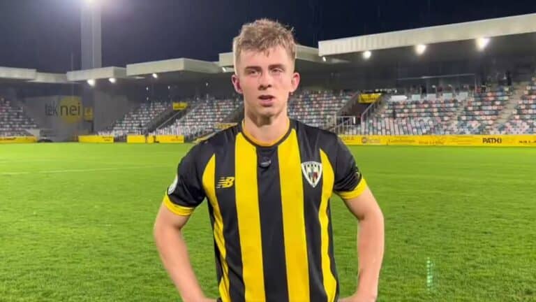 Beñat de Jesús, lateral derecho del Barakaldo CF, pretendido por el Cádiz CF en el mercado de invierno