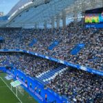 Vista del estadio de Riazor preparado para el partido de Copa del Rey entre el Deportivo y el Atlético de Madrid