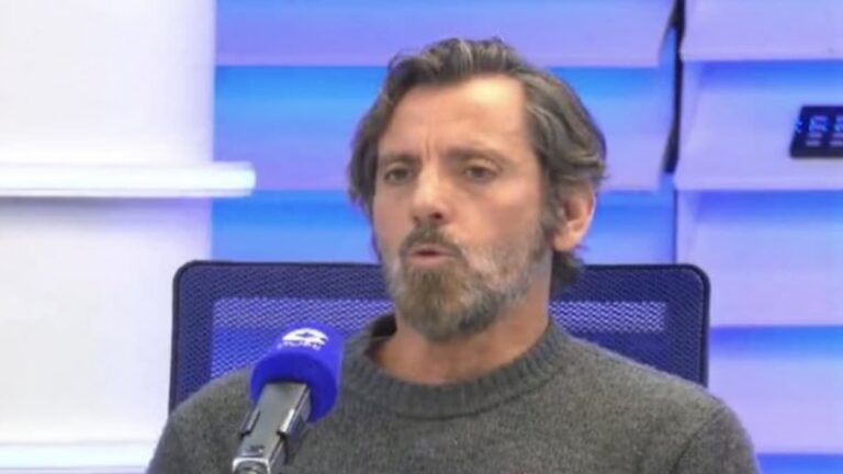 Quique Sánchez Flores durante una entrevista analizando la situación de Vinícius Junior en el Real Madrid