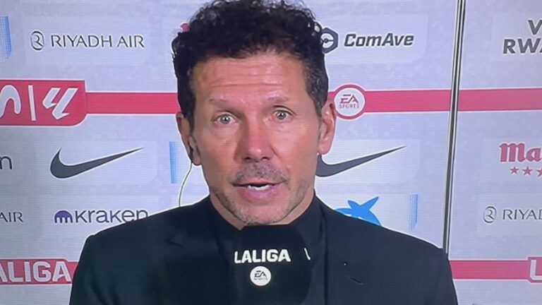 Diego Simeone en rueda de prensa analizando la victoria ante el Mallorca y la necesidad de fichajes.