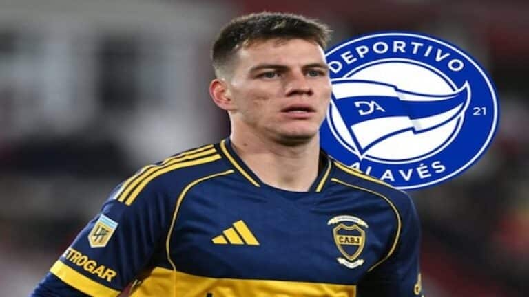 Kevin Zenón, extremo de Boca Juniors, en el radar del Deportivo Alavés para el mercado de invierno de 2026