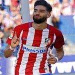 Yannick Carrasco celebrando un gol con la selección de Bélgica; rumores de su regreso al Atlético de Madrid en el mercado de invierno de 2026.