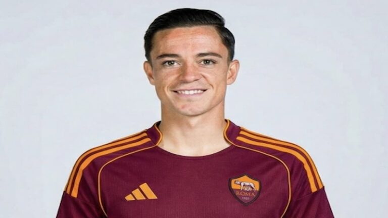 iacomo Raspadori, nuevo fichaje de la AS Roma, bajo las órdenes de Gian Piero Gasperini en 2026