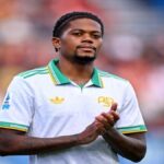 Leon Bailey, extremo del Aston Villa, objetivo prioritario del Girona FC tras su salida de la AS Roma.