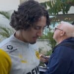 Fabio Silva durante la concentración del Borussia Dortmund en Marbella; objetivo del Real Betis en enero de 2026.